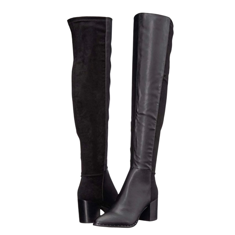Black Over The Knee Boots